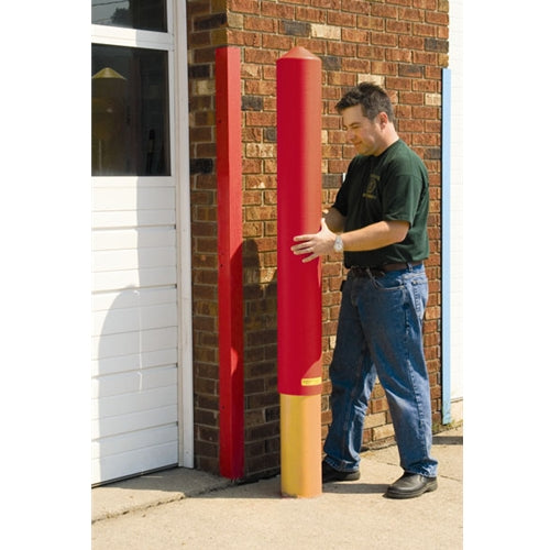 Eagle 1737R 8" Bumper Post Sleeve-Smooth Sided-Red