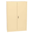 Eagle 1947-4BE Beige Office Supply-2-Doors Manual, 4 Painted Shelves