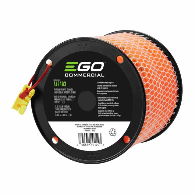 EGO AL2403 0.095“ X 800’ / 3lbs. Commercial Trimmer Line