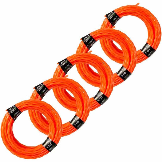 EGO AL2420P 0.095" Twisted Line for EGO 56-Volt 15" Multi-Head String Trimmer Attachment(5pk)