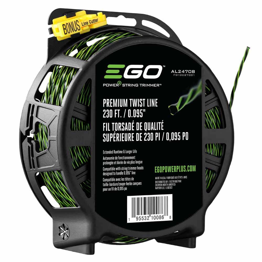 EGO AL2470B Premium Twist String, bi-Component Trimmer line (Bulk Package), Green - 2