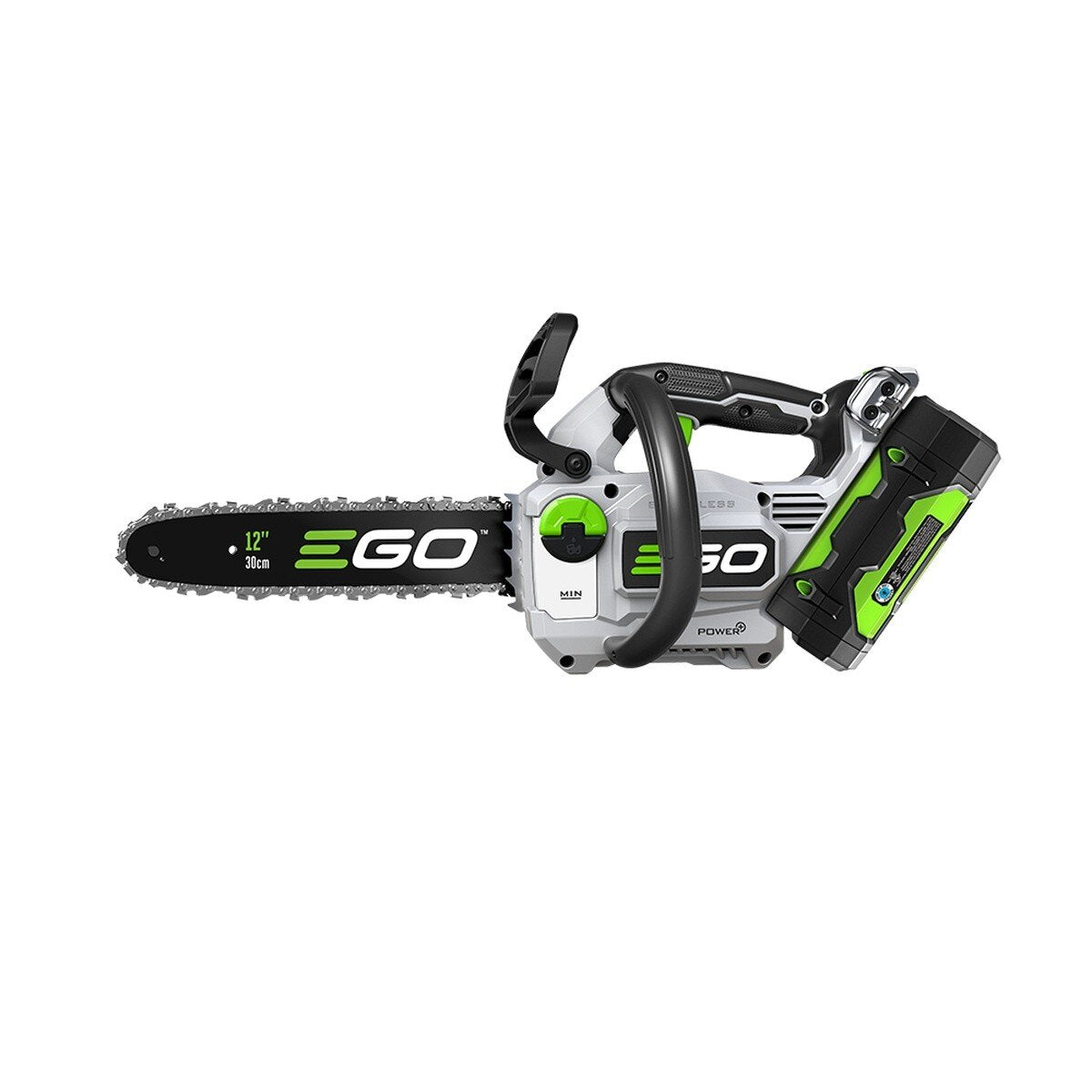 EGO CS1201 12 Inch Compact Cordless Chain Saw Kit with 2.5Ah Battery and Charger - 4