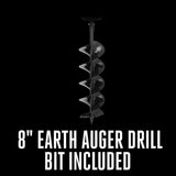 EGO EG0803 Earth Auger Kit (4.0Ah, 320W charger) - 4