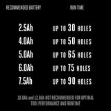 EGO EG0803 Earth Auger Kit (4.0Ah, 320W charger) - 8