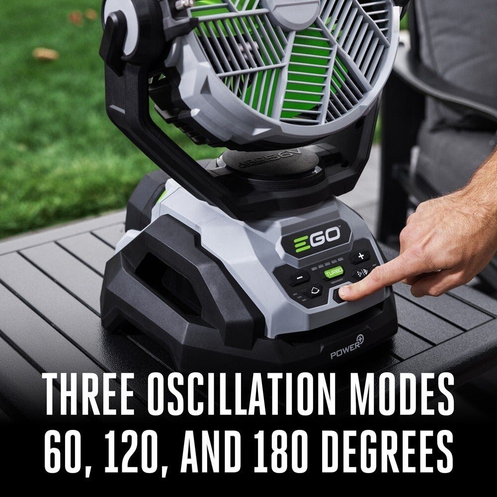 EGO FN1000 POWER+ 10" Oscillating Misting Fan Tool Only - 9