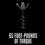 EGO IG0800 Ice Auger Bare Tool with 8 in. Ice Auger Drill Bit - 2