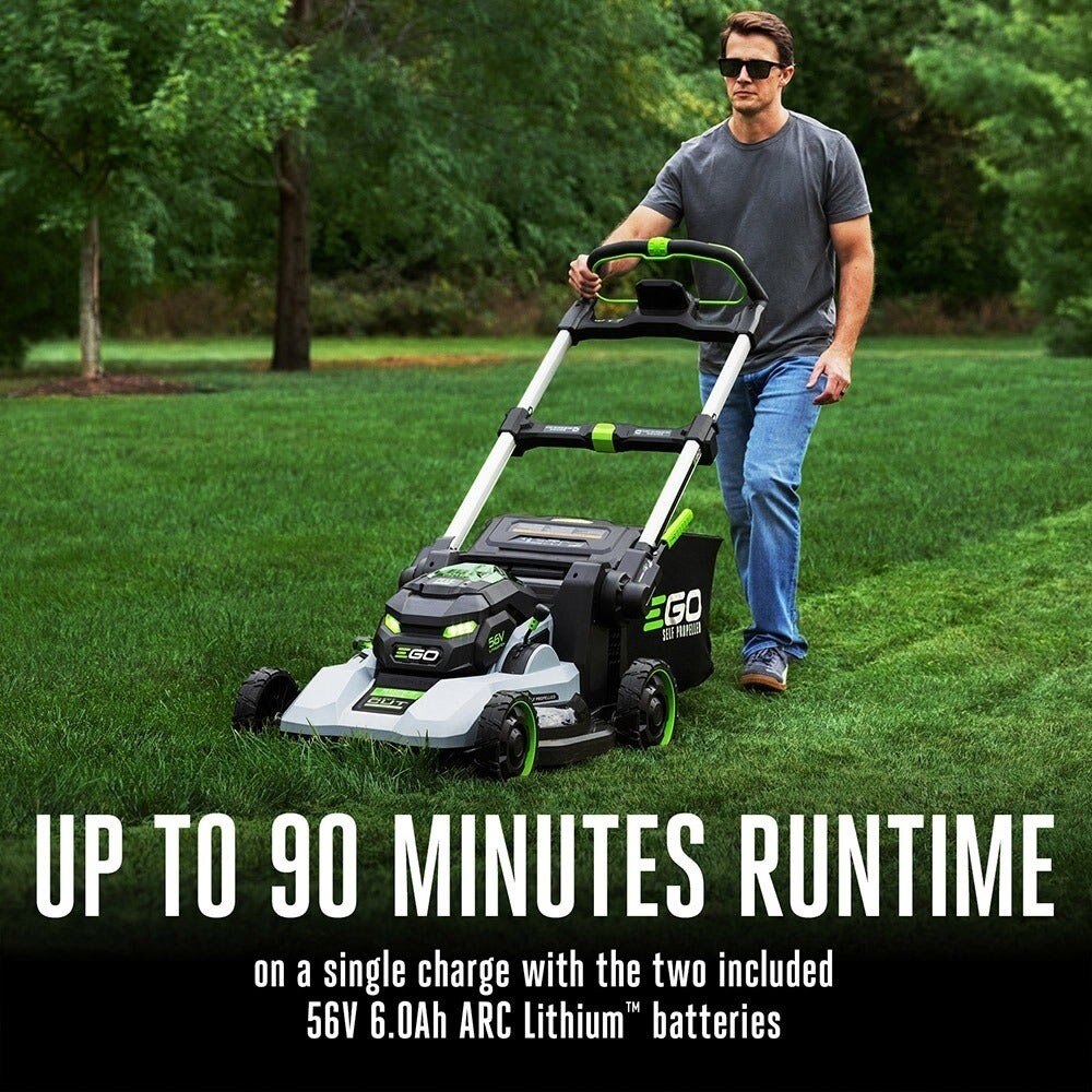 EGO LM2244SP-2 POWER+ 1000 Series Mower 22" Super Comp Deck Self-Propelled Two Battery and Charger - 10