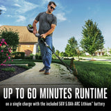 EGO MST1704 POWER+ 17" LINE IQ Multi-Head String Trimmer with POWERLOAD Battery and Charger - 7