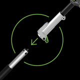 EGO Power+ ME0820 8 in. Multi-Head Carbon Fiber Shaft Edger Tool Only - 6