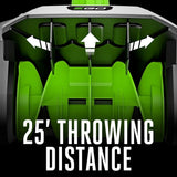 EGO SNS1201 POWER+ 12 Inch Cordless Snow Shovel Kit with 2.5Ah Battery and 210W Charger (1 Kit) - 2