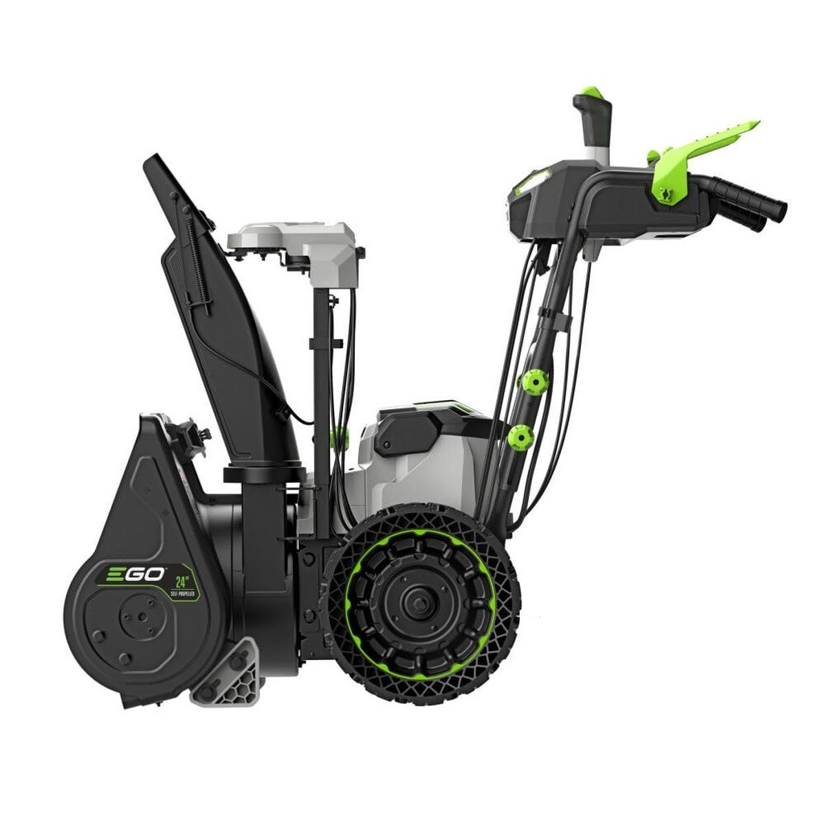 EGO SNT2425 24 in. Two-Stage Self-Propelled Snow Blower Kit with Dual Port Charger (2 7.5Ah Batteries) - 4