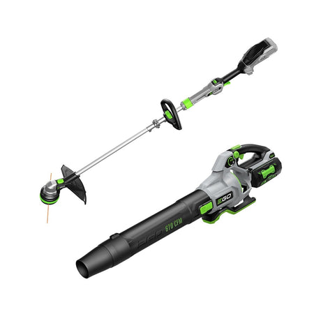 EGO ST6703LB 15 in POWERLOAD String Trimmer and 670 CFM Blower Combo Kit with 4.0Ah Battery and 210W Charger (1 Kit)