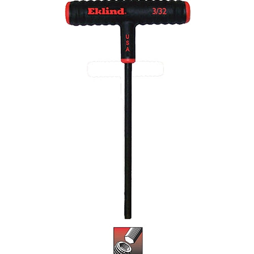 Eklind 61606 Eklind 3/32 inch Power Hex T-Key