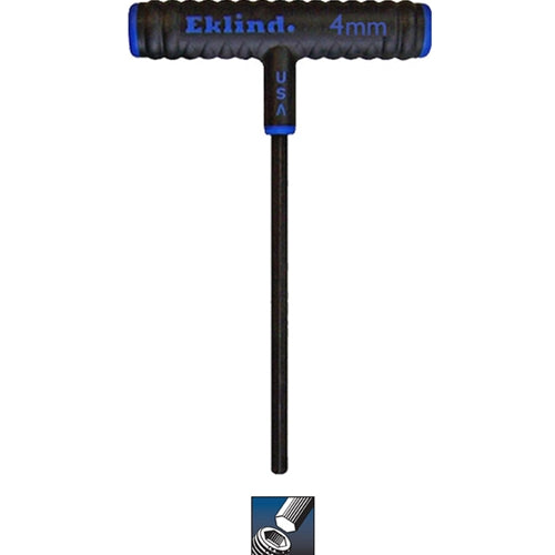 Eklind 64640 Eklind 4 mm Power Hex T-Key