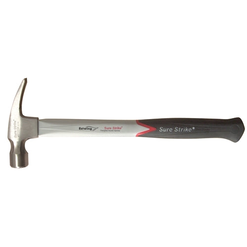 EstWing MRF22SM 22 oz Sure Strike fiberglass framing hammer with milled face