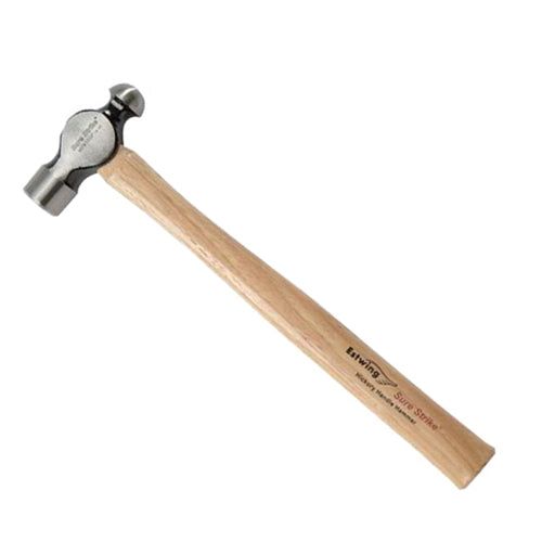 EstWing MRW12BP 12 oz Sure Strike  ballpeen hammer with hickory handle