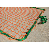 Eagle IND. SLN-6 6'7" x 6'7" Skylight Safety Net, Bright Orange - 5