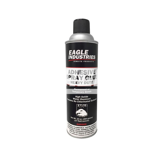 Eagle Industries A-SPRAY Heavy Duty Spray Adhesive for Shrink Wrap and Poly Sheeting (12 Case)