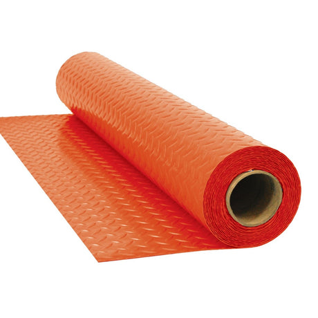 Eagle Industries CG2-4036DP 40 Mil 36" x 120' Orange Diamond Plate Surface Cover