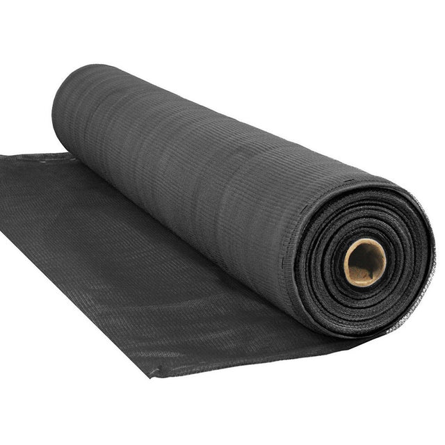 Eagle Industries DN-12150-BLK 12' x 150' Black Debris Netting Roll for Scaffolding Enclosures