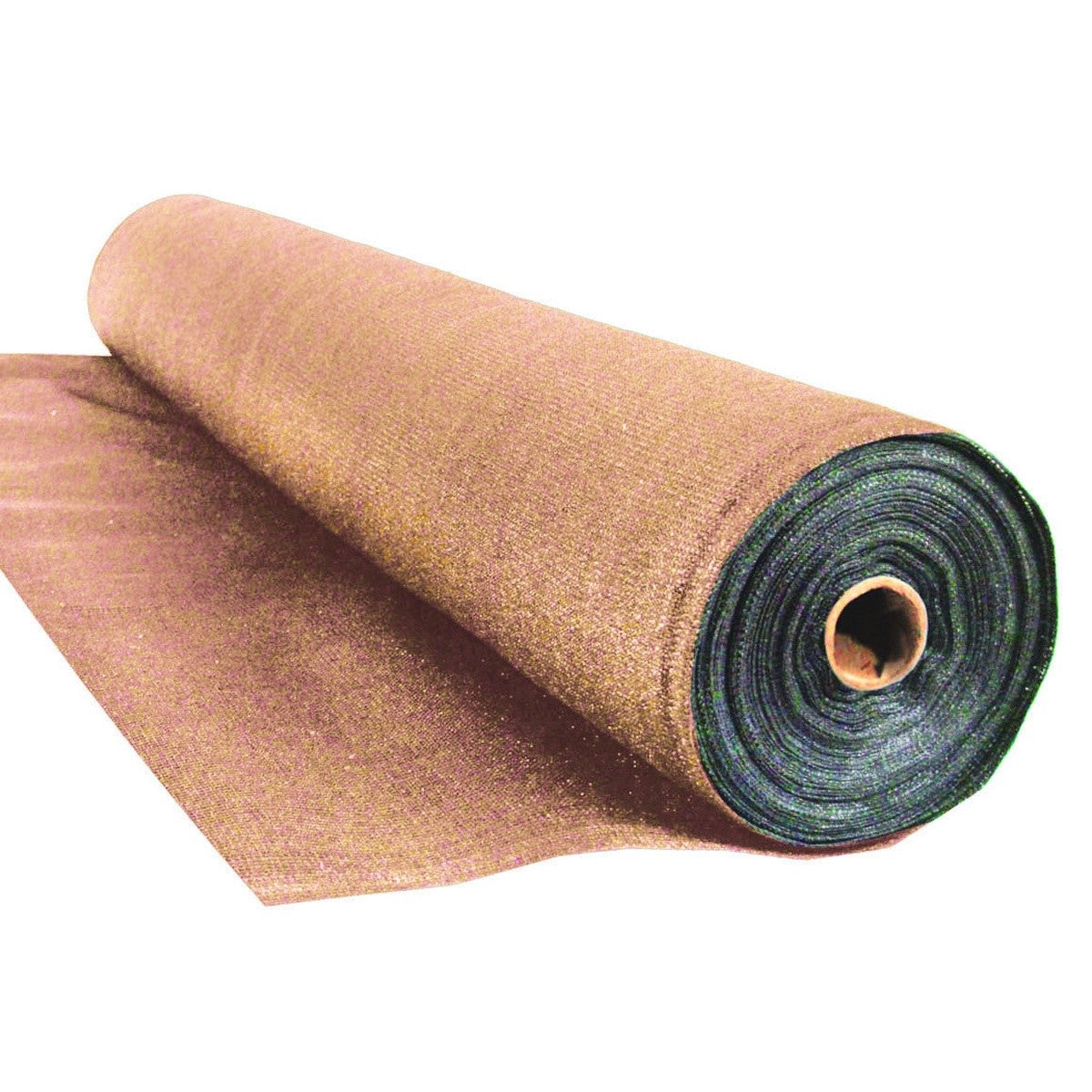 Eagle Industries PFG-5850-TAN 5' 8" x 50' Tan HDPE Privacy Screen Netting Roll with Grommets (3 Bale)