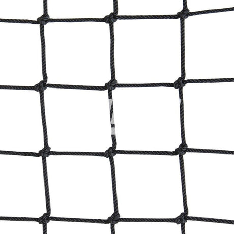 Eagle Industries PPN-08100-FR 8' x 100' Pour-In-Place Fall Protection Netting Black FR