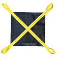 Eagle Industries ST-2020-L4 20' x 20' Construction Snow Tarp with 4 Lifting Loops