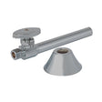 Eastman 04183LF 3/8 in. OD x 1/2 in. Sweat Multi-Turn Straight Stop Valve with Extension Tube
