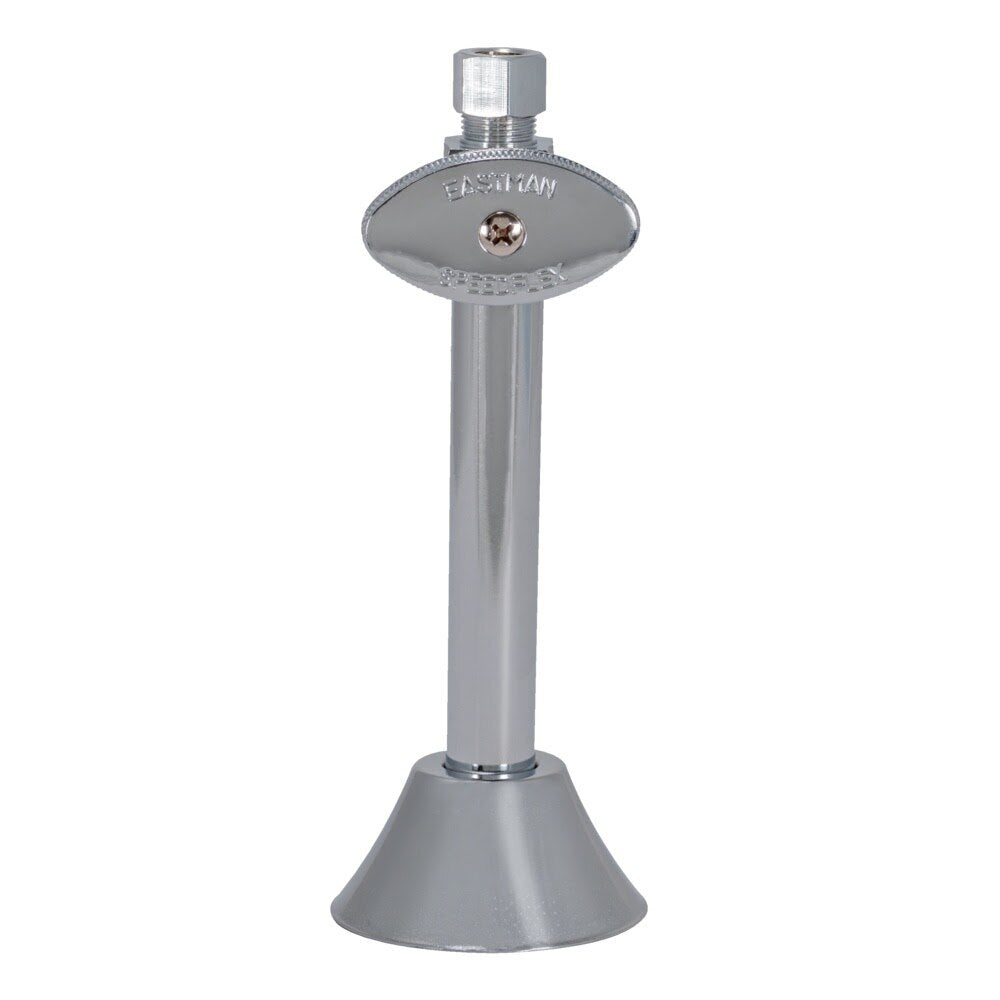 Eastman 04183LF 3/8 in. OD x 1/2 in. Sweat Multi-Turn Straight Stop Valve with Extension Tube - 2
