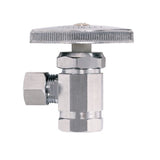 Eastman 04319LF 3/8 in. OD x 3/8 in. FIP Multi-Turn Angle Stop Valve - 3
