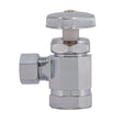 Eastman 04322LF 3/8 in. OD x 1/2 in. FIP Chrome Plated Multi Turn Angle Stop Valve