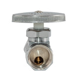 Eastman 04327LF 7/16 in. or 1/2 in. Slip Joint x 1/2 in. FIP Straight Multi Turn Stop Valve - 3