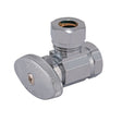 Eastman 04328LF 7/16 in. or 1/2 in. Slip Joint x 1/2 in. FIP Multi-Turn Angle Stop Valve