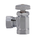 Eastman 04328LF 7/16 in. or 1/2 in. Slip Joint x 1/2 in. FIP Multi-Turn Angle Stop Valve - 2