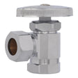 Eastman 04338LF 1/2 in. OD x 1/2 in. FIP Chrome-Plated Multi-Turn Angle Stop Valve