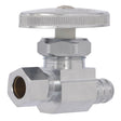 Eastman 04342LF 3/8 in. OD x 1/2 in. PEX Straight Multi Turn Stop Valve