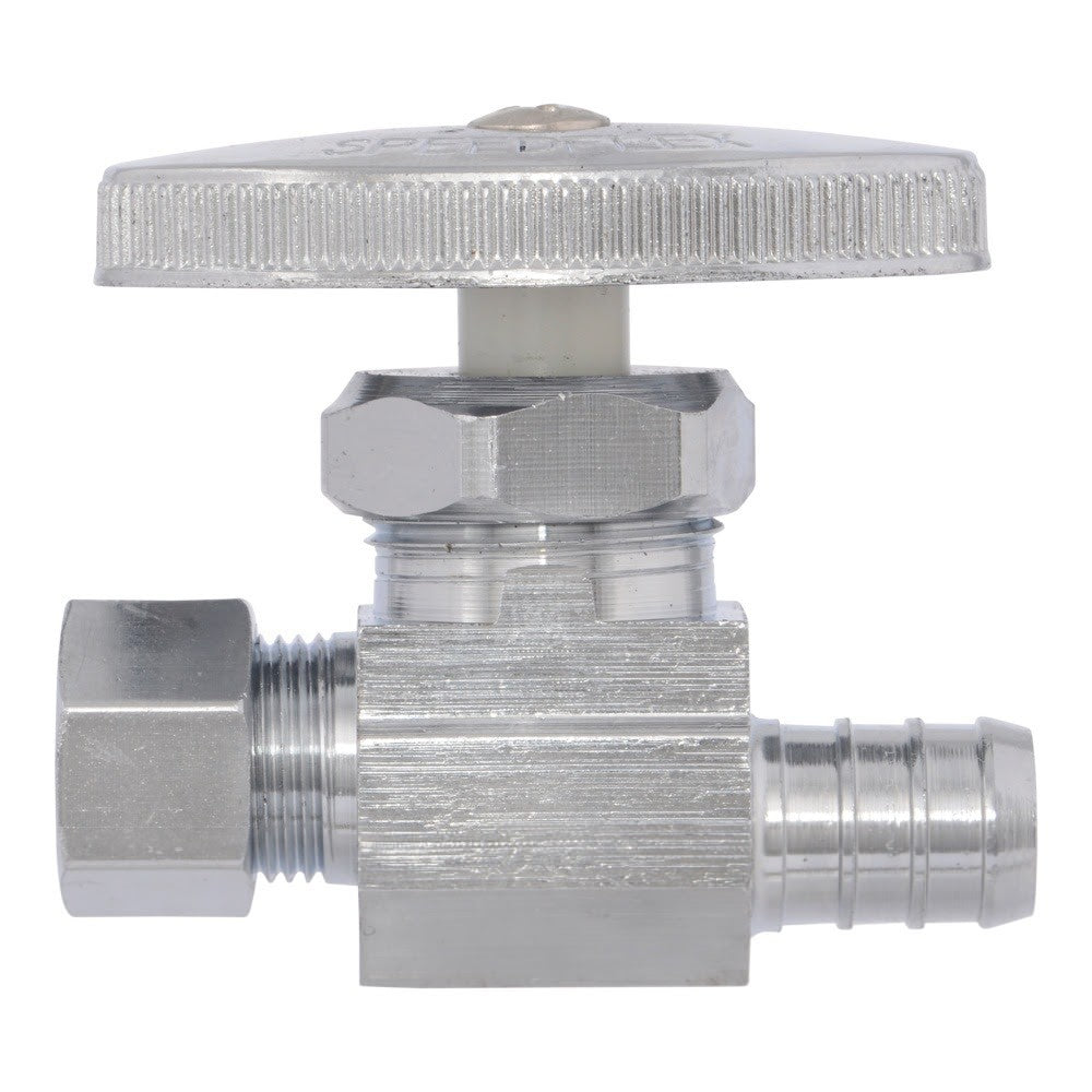 Eastman 04342LF 3/8 in. OD x 1/2 in. PEX Straight Multi Turn Stop Valve - 2