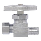 Eastman 04342LF 3/8 in. OD x 1/2 in. PEX Straight Multi Turn Stop Valve - 2