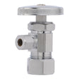 Eastman 04344LF 1/4 in. OD x 5/8 in. OD Compression Multi-Turn Angle Stop Valve