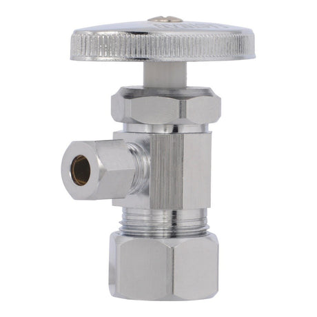 Eastman 04344LF 1/4 in. OD x 5/8 in. OD Compression Multi-Turn Angle Stop Valve