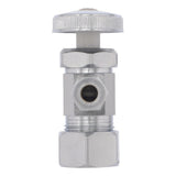 Eastman 04344LF 1/4 in. OD x 5/8 in. OD Compression Multi-Turn Angle Stop Valve - 3