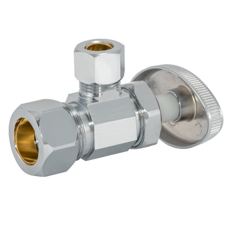 Eastman 04348LF 3/8 in. OD x 5/8 in. OD Multi-Turn Angle Compression Stop Valve