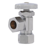 Eastman 04358LF 1/2 in. OD x 5/8 in. Compression Multi-Turn Angle Stop Valve