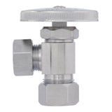 Eastman 04358LF 1/2 in. OD x 5/8 in. Compression Multi-Turn Angle Stop Valve - 3