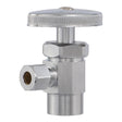 Eastman 04384LF 1/4 in OD x 1/2 in Sweat Multi-Turn Angle Stop Valve