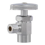 Eastman 04384LF 1/4 in OD x 1/2 in Sweat Multi-Turn Angle Stop Valve