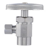 Eastman 04384LF 1/4 in OD x 1/2 in Sweat Multi-Turn Angle Stop Valve - 2