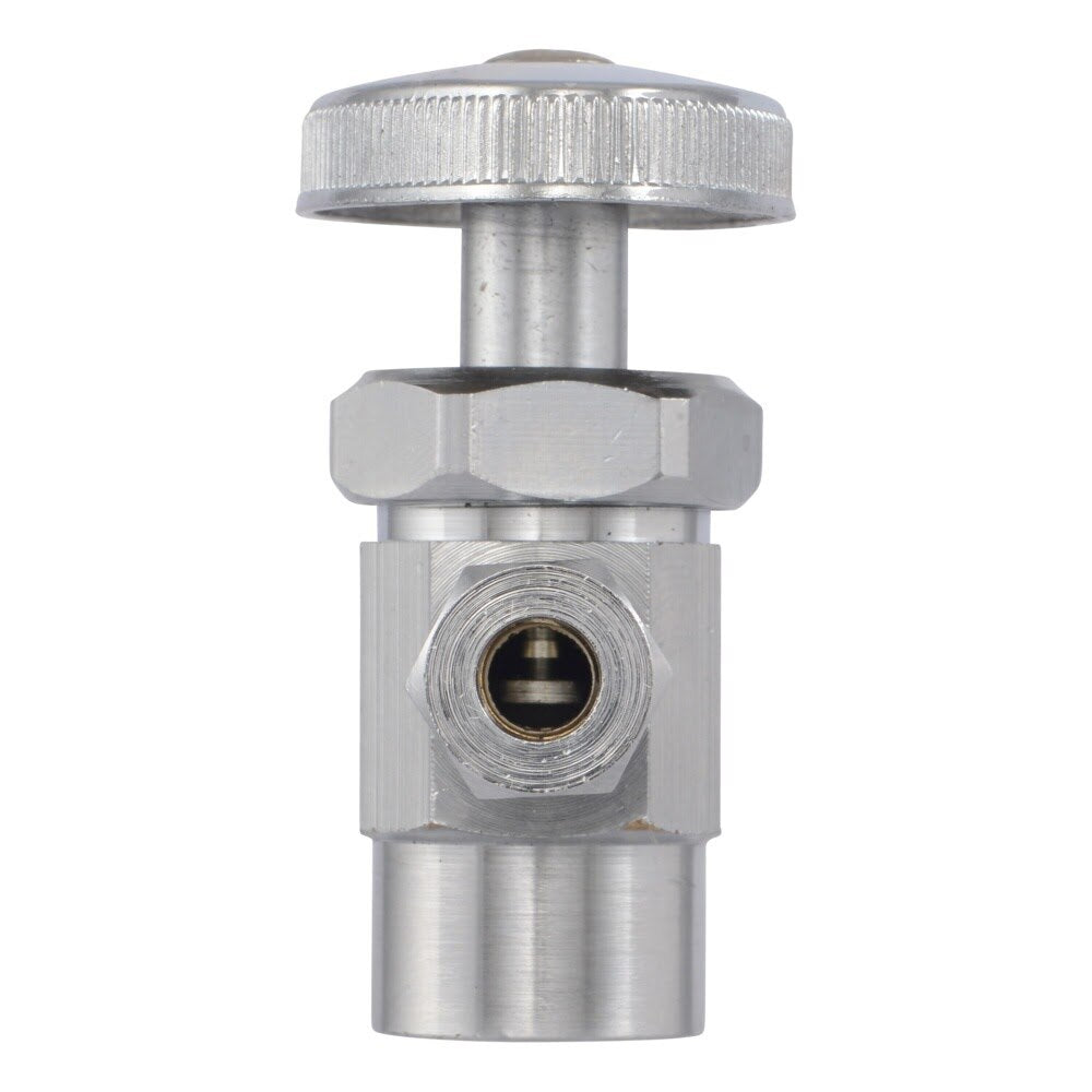 Eastman 04384LF 1/4 in OD x 1/2 in Sweat Multi-Turn Angle Stop Valve - 3