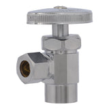 Eastman 04387LF 3/8 in. OD x 1/2 in. Sweat Multi-Turn Angle Stop Valve for Fixture Supply Lines