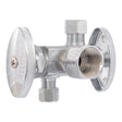 Eastman 04423LF 3/8 in. OD x 1/4 in. OD x 1/2 in. FIP Dual-Handle Multi-Turn Dual Outlet Stop Valve